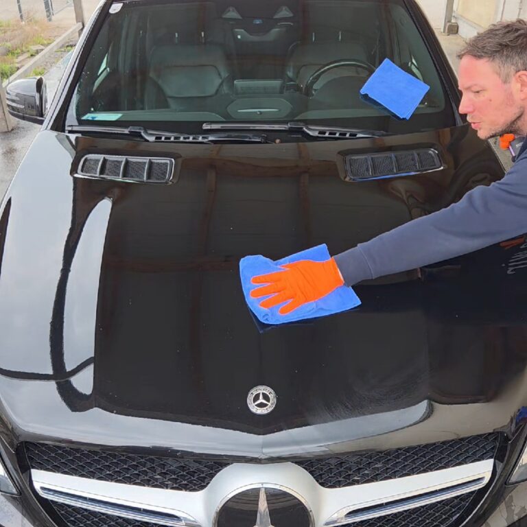 Anwendung Top Keramik Detailer Sprühversiegelung