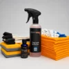 Top Coat Nano Keramikversiegelung Set von TopCar mit Lack Entfetter, Mikrofasertüchern und Applikatoren
