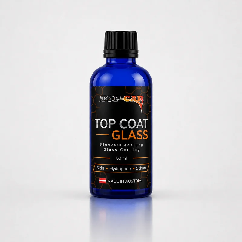 Top Coat Glass 50 ml Glasversiegelung für klare Sicht und starke Hydrophobie